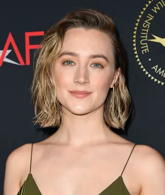 Saoirse Ronan with wet hair