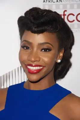 Teyonah Parris with a gorgeous short hairstyle