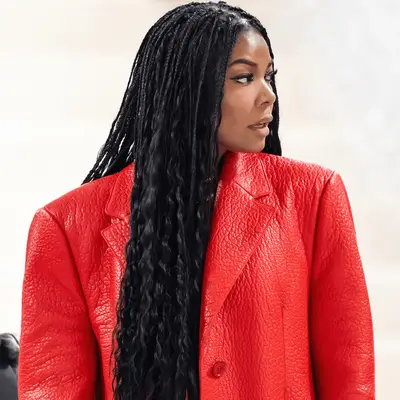 Gabrielle Union wearing goddess braids at 2023 met gala