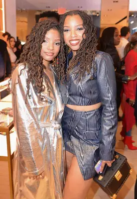 Chloe and Halle Bailey