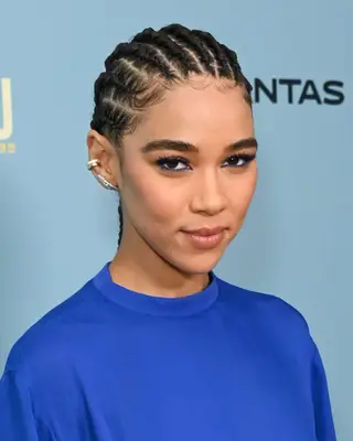 Alexandra Shipp posing for a photo