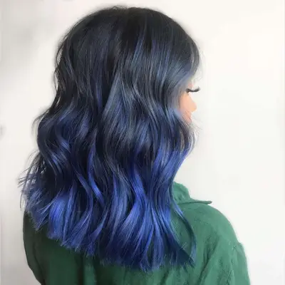 Cobalt Blue bob