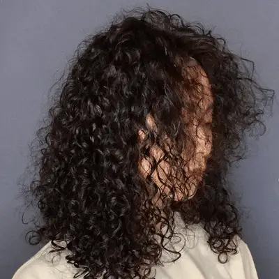 Modern Spiral Perms Layered