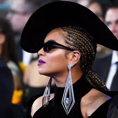 NEW YORK, NY - JANUARY 28: Recording artist Beyonce during the 60th Annual GRAMMY Awards at Madison Square Garden on January 28, 2018 in New York City. (Photo by Kevin Mazur/Getty Images for NARAS)