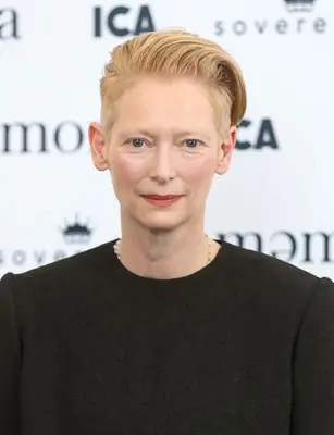 Tilda Swinton slicked-back pixie