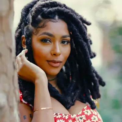 Medium-Length Hairstyles for Black Women Faux Locs
