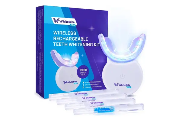 Closeup of the Periosciences LED 2 Teeth Whitening Kit
