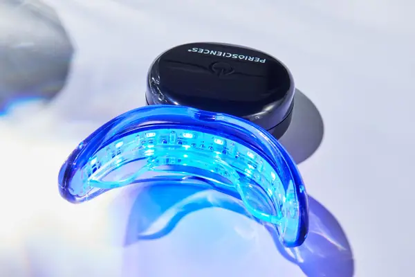 Closeup of the Periosciences LED 2 Teeth Whitening Kit