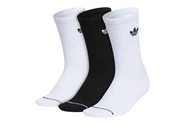 Amazon Adidas Originals Trefoil 2.0 3-Pack Crew Socks