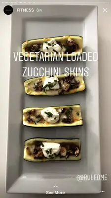 zucchini skins