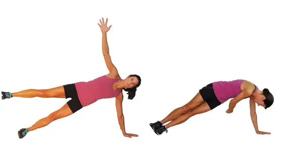 Side Plank with Arm Sweep