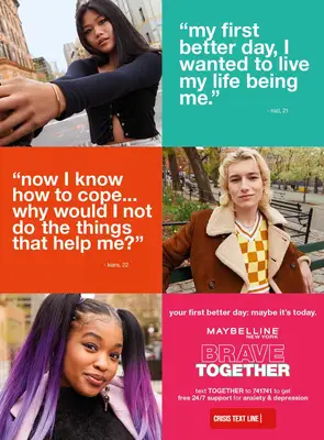 maybelline brave together initiative