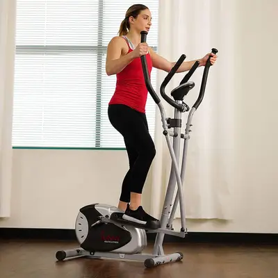 Sunny Health & Fitness Essentials Series Elliptical Machine Cross Trainer