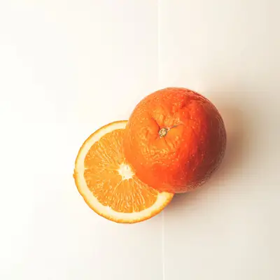 Sliced orange