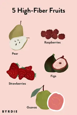 5 High-Fiber Fruits