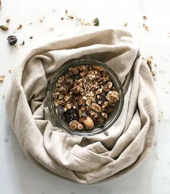 Granola with nuts