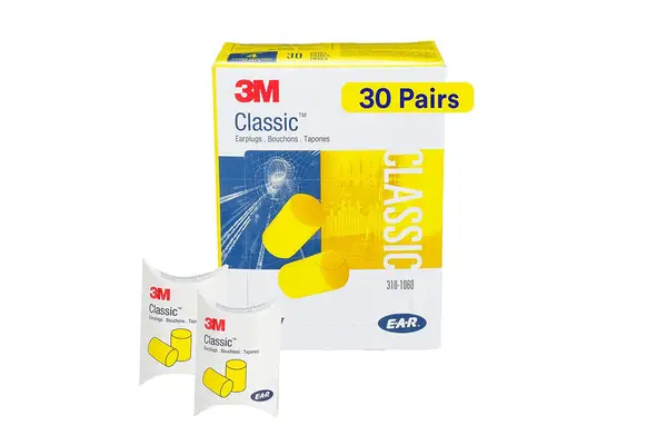 3M E-A-R Classic Uncorded Earplugs Pillow Pack