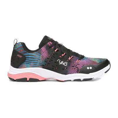 Ryka Vivid RZX Training Shoe in black tie dye