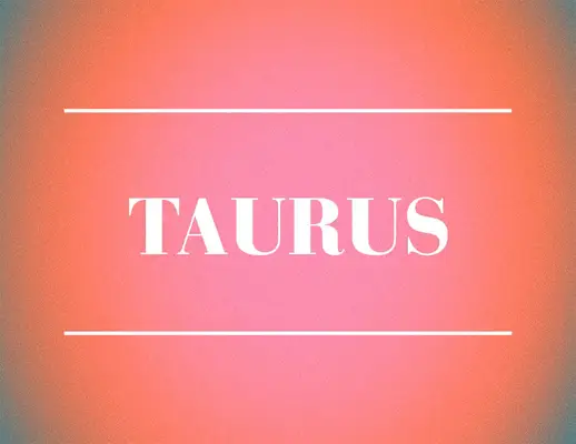 taurus zodiac sign design 