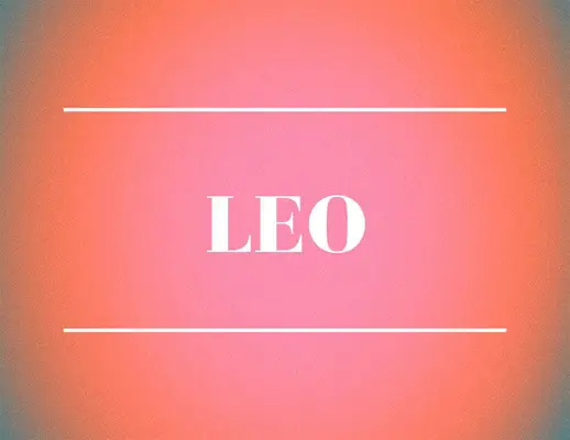 leo zodiac sign design