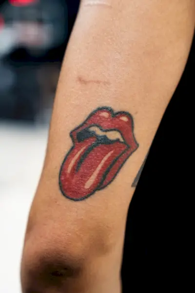 Gabby Williams tatuaż Rolling Stones