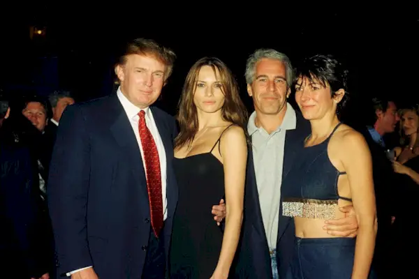 Trump, Knauss, Epstein, Maxwell e Mar a Lago