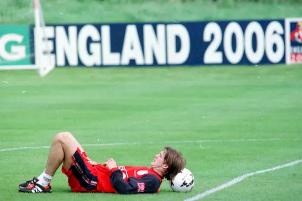 Fußball Beckhamsign