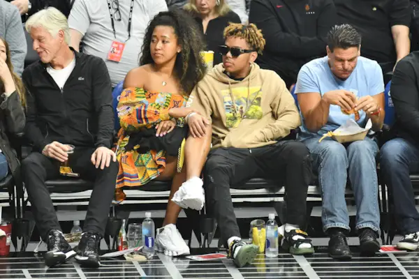 Celebrities At The Los Angeles Clippers Game