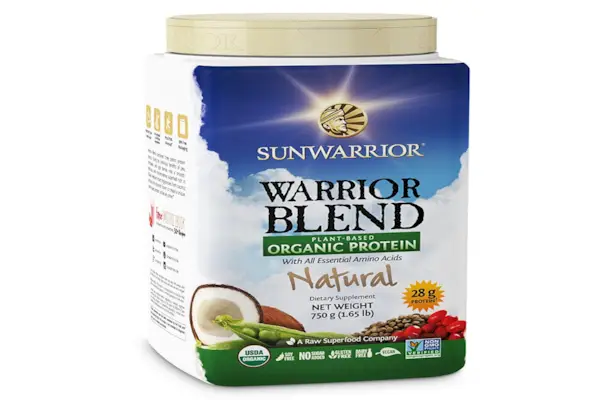 Poudre de protéines végétaliennes et biologiques