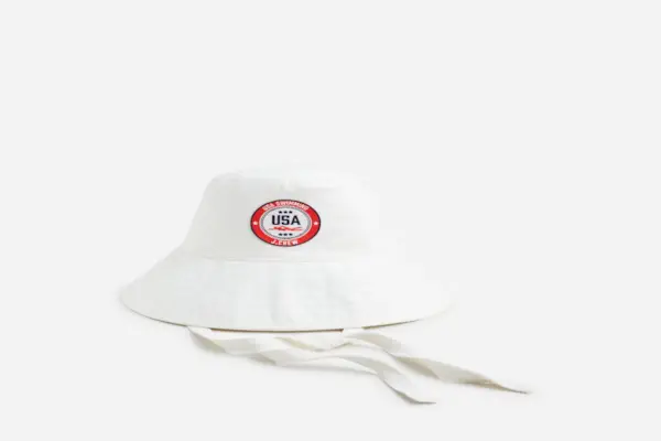 Limitovaná edice USA plavecký bucket klobouk s kravatami