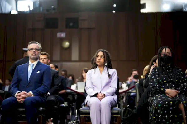 el Senado celebra una audiencia de confirmación para que ketanji brown jackson sea juez de la corte suprema