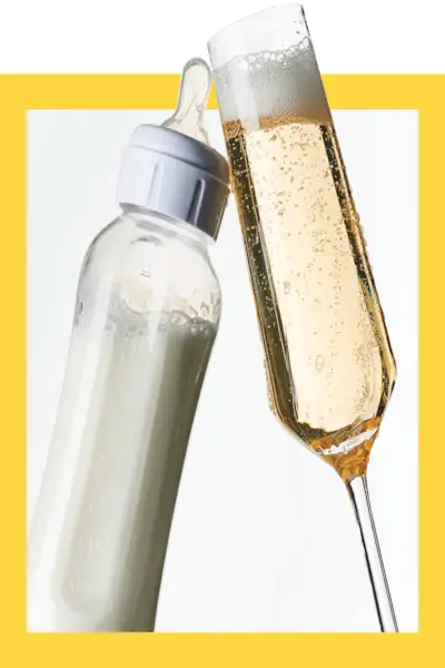 une bouteille de liquide