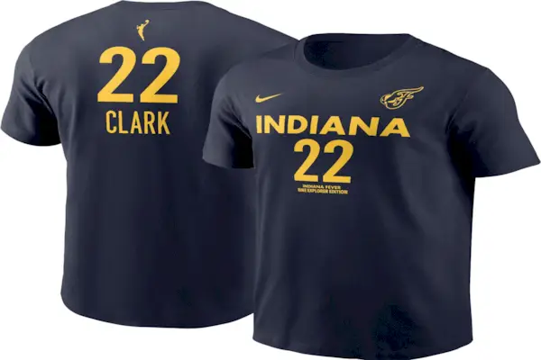 Nike Indiana Fever Caitlin Clark T-Shirt für Erwachsene