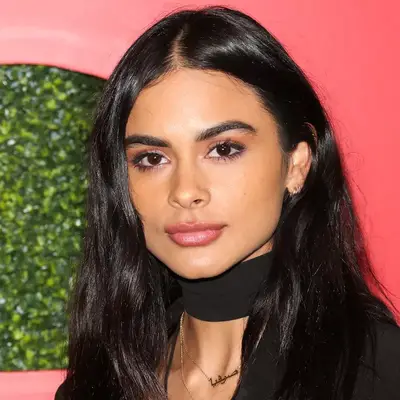 Sophia Esperanza with a hint of copper eye makeup