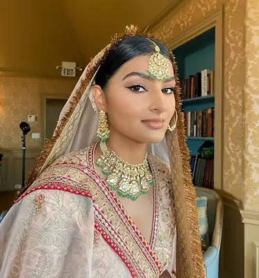 Kim Kardashian with an updo and retro glam makeup for the 2023 Met Gala