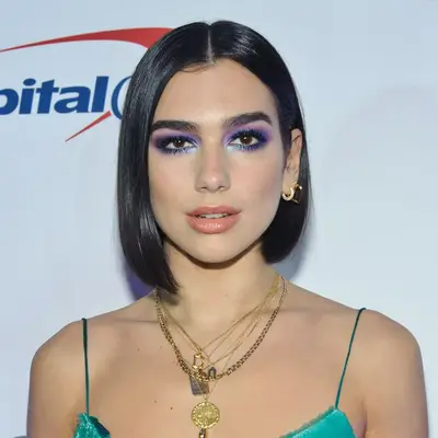 Purple Eyeshadow Bright Pop Dua Lipa