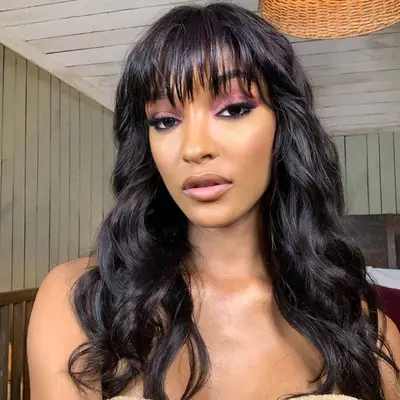 Purple Eyeshadow Violet Jourdan Dunn