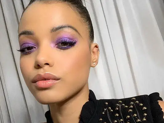 15 lilla øyenskygge ser etter hver hudfarge