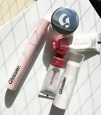 Glossier makeup