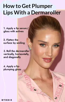 How To Get Plumper Lips With a Dermaroller