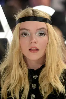 woman wearing silver eyeshadow