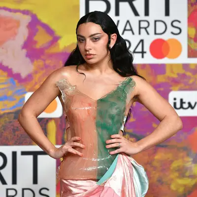 Charli xcx at the 2024 Brit Awards.