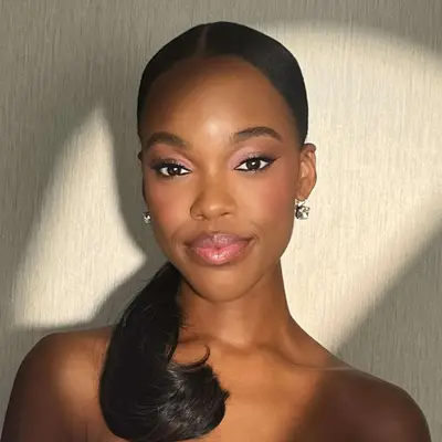 baby pink wedding makeup