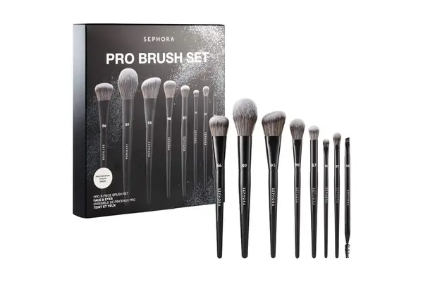 Sephora Collection 8-Piece PRO Brush Face & Eye Set