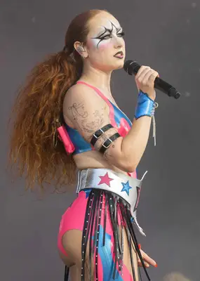 Chappell Roan at Lollapalooza.