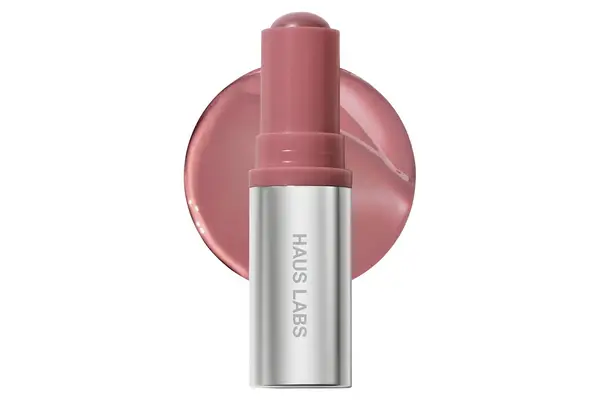 Haus Labs Color Fuse Longwear Hydrating Glassy Lip + Cheek Blush Balm Stick