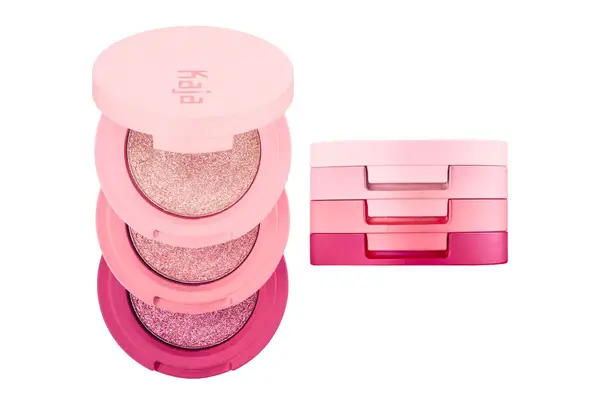 Sephora Kaja Beauty Bento Bouncy Eyeshadow Trio in Rosewater