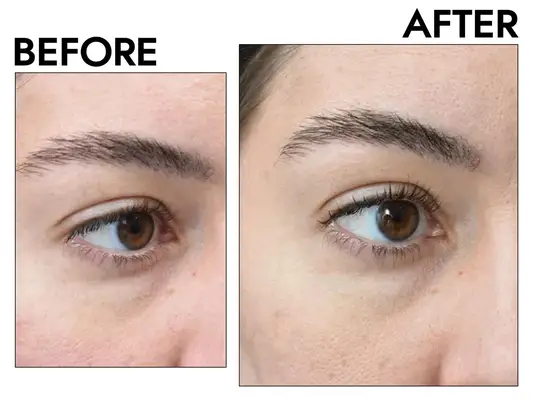 Chella Heated Eyelash Curler Before and After