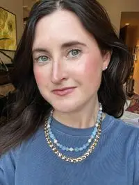 A person after applying the e.l.f. Lash N