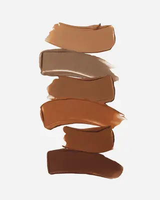 Saie Dew Bronzer swatches